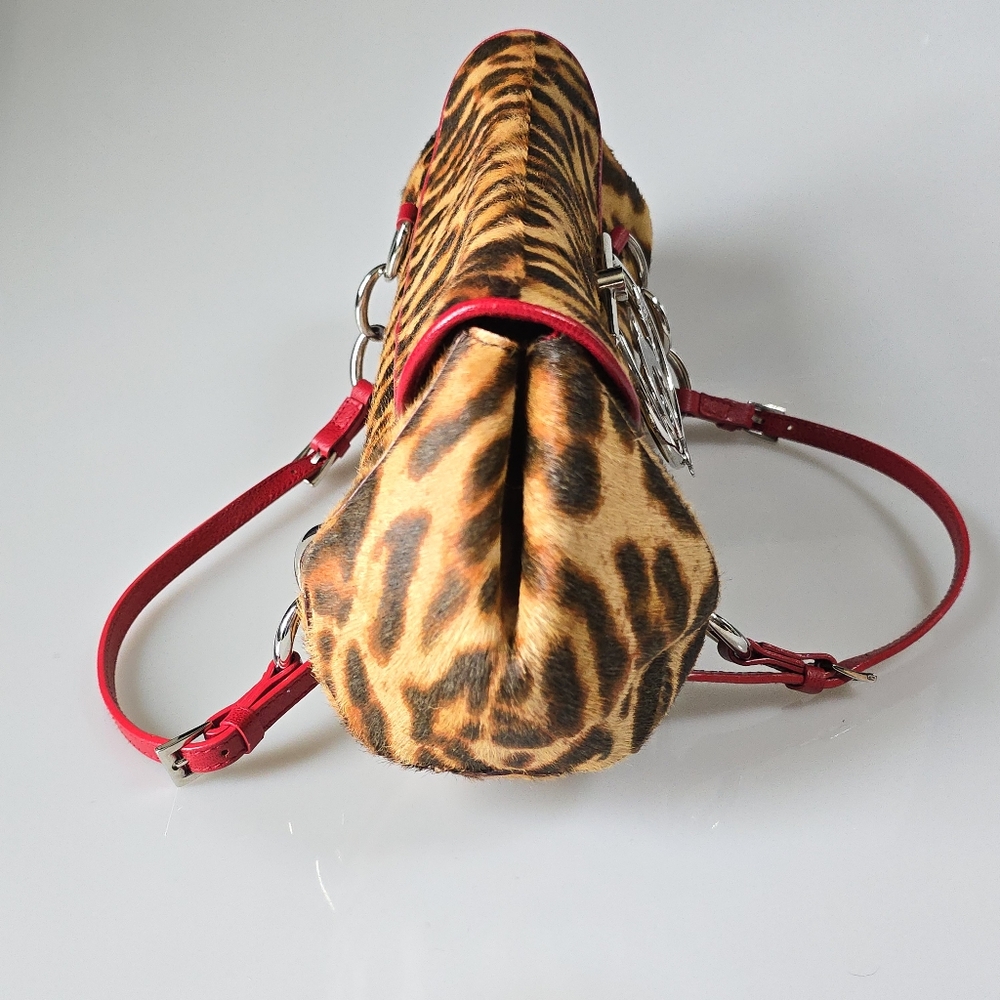 Dior Diva Flap Bag Leopard Pony Hair - Picture 5 of 11
